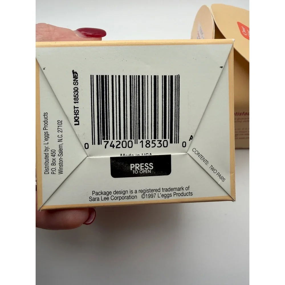 Leggs two unopened